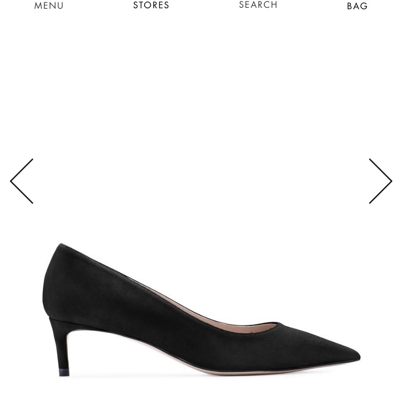 Nwt Stuart Weitzman Leigh Suede Pump